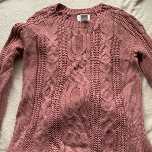 pink brand new sweater